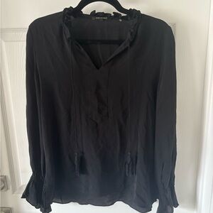 Kobi Halperin Black Blouse Size M